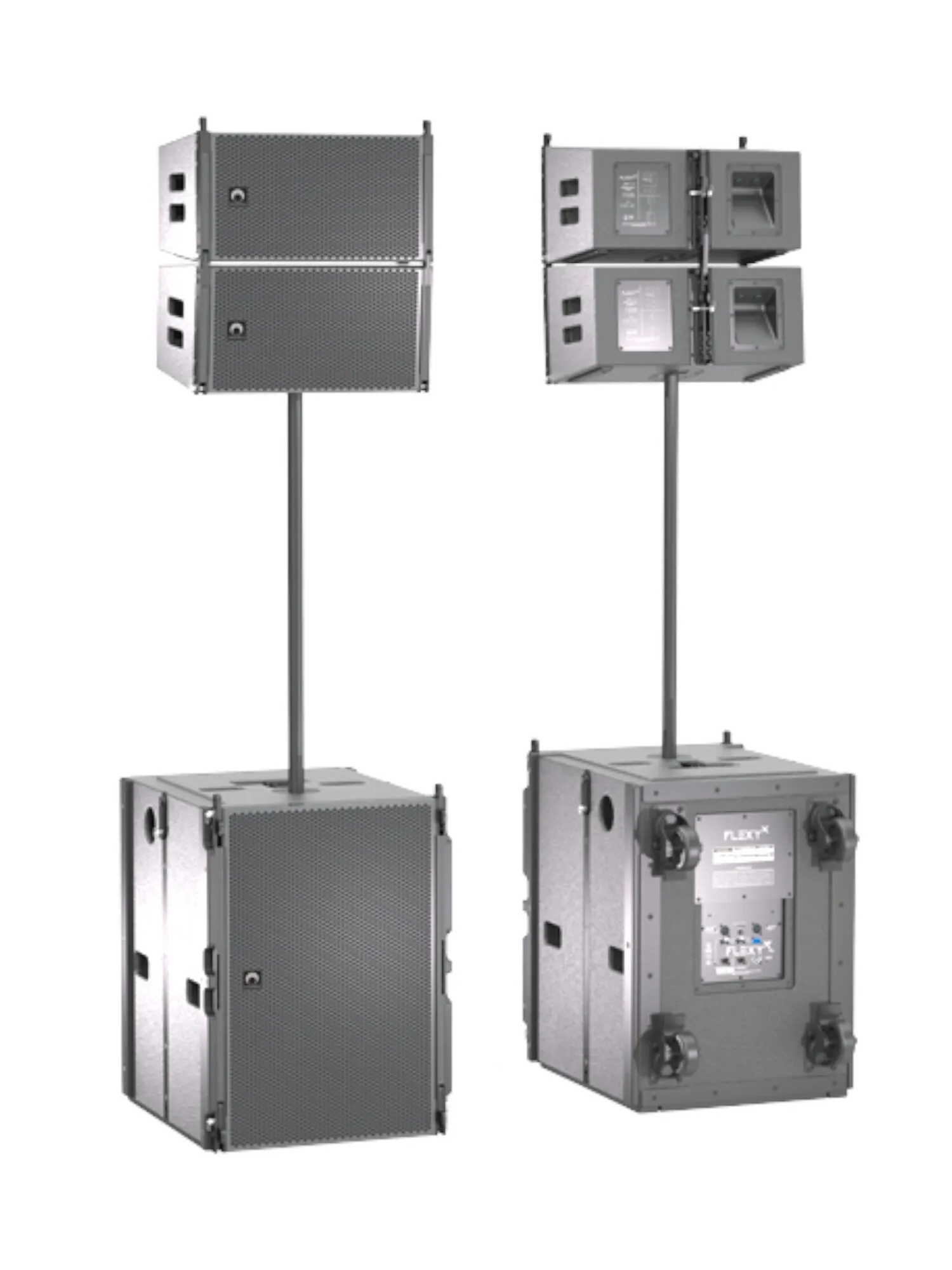 Ljudkit "Flexy" Bas & Högtalare