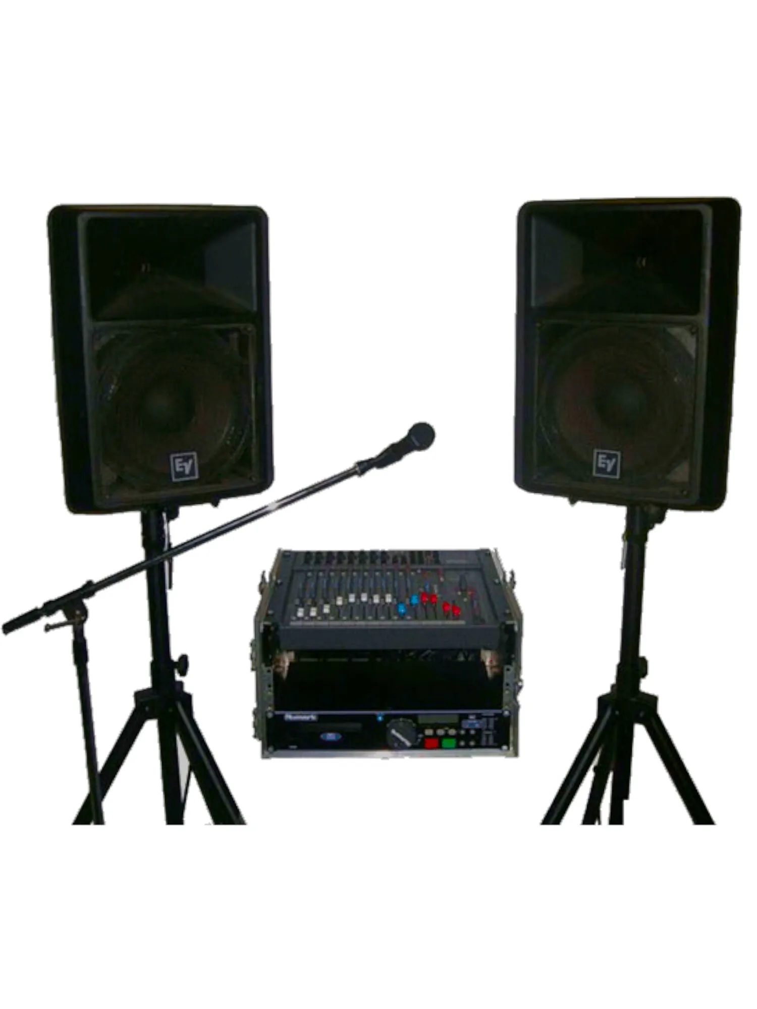 Ljudkit med Mixer & Mikrofon