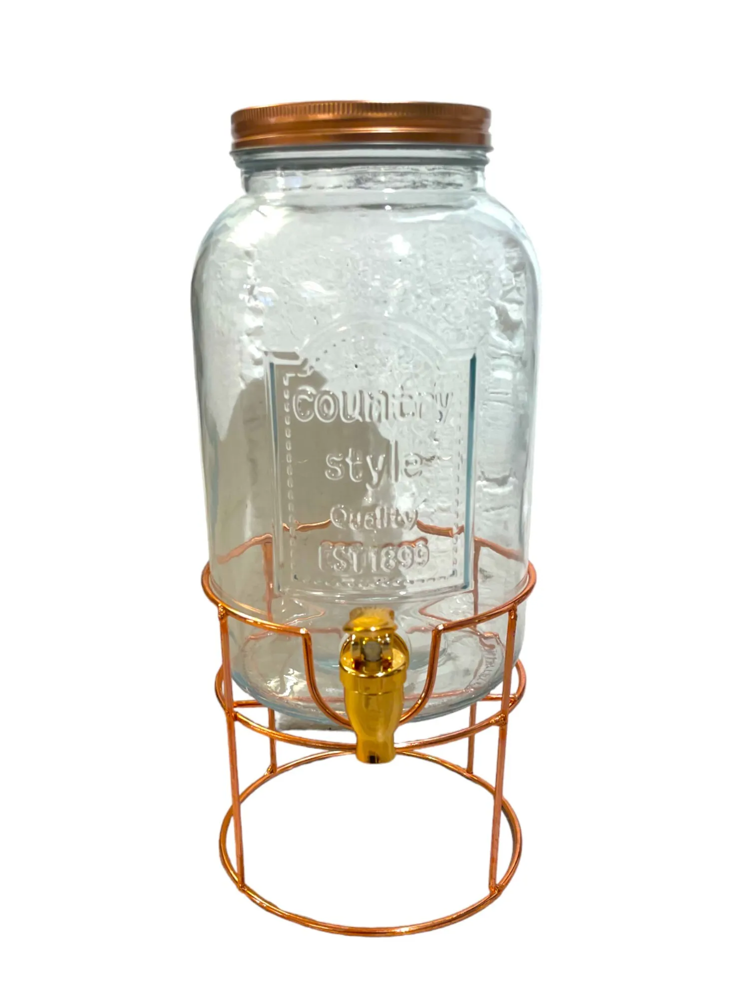 Dryckeshållare "Guld/Rose"