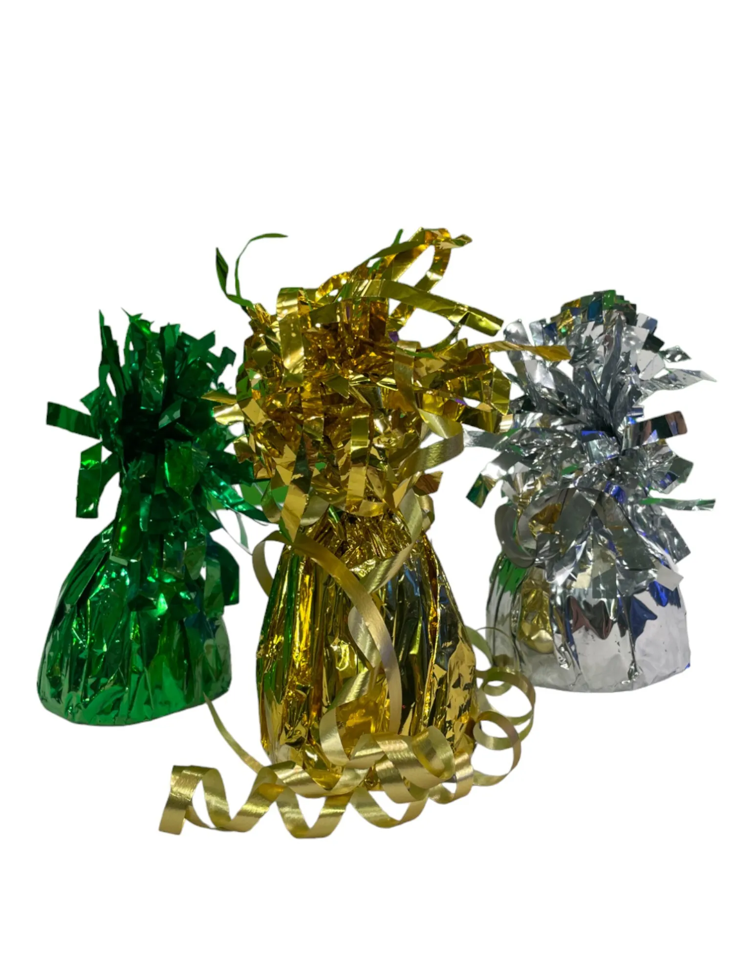 Ballongtyngder "Guld/Grön/Silver"