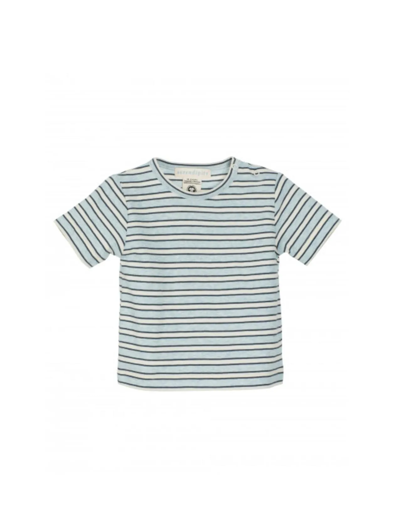 Baby Shirt Nightblue Stripe tee