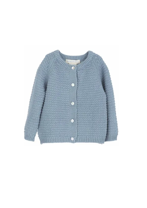 Baby SW Cardigan - Ashley Blue