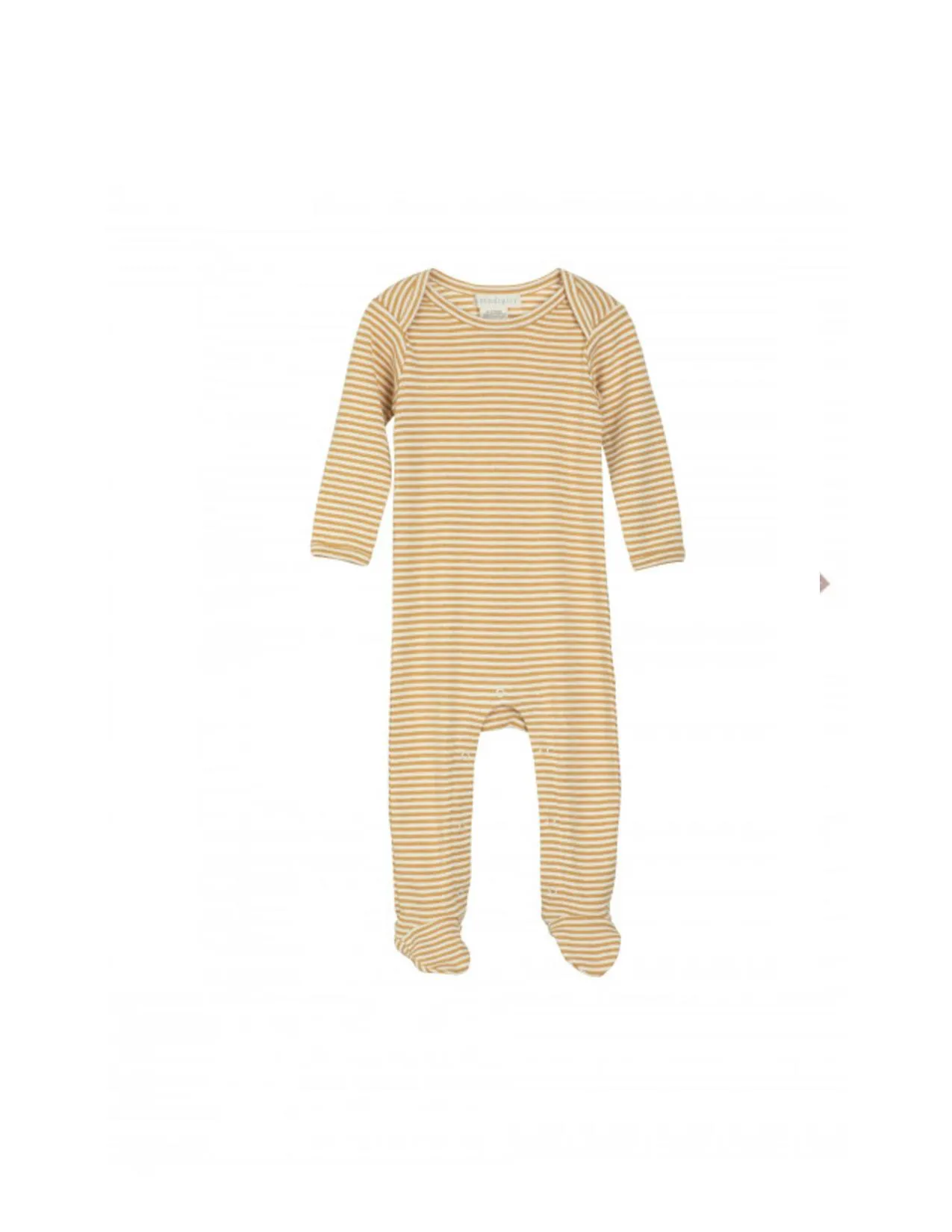 Baby Suit LS Honey/Offwhite