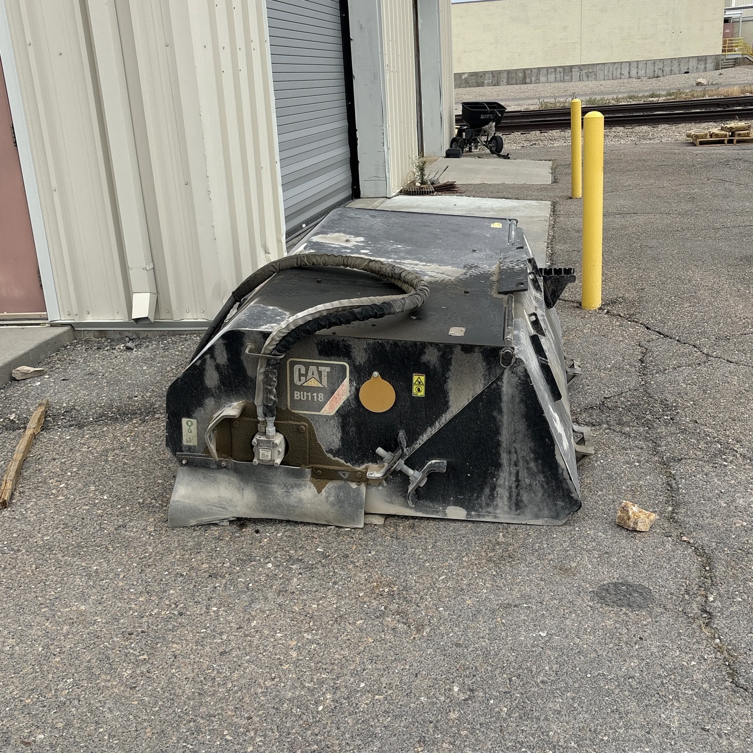 Sweeper Attach Skid