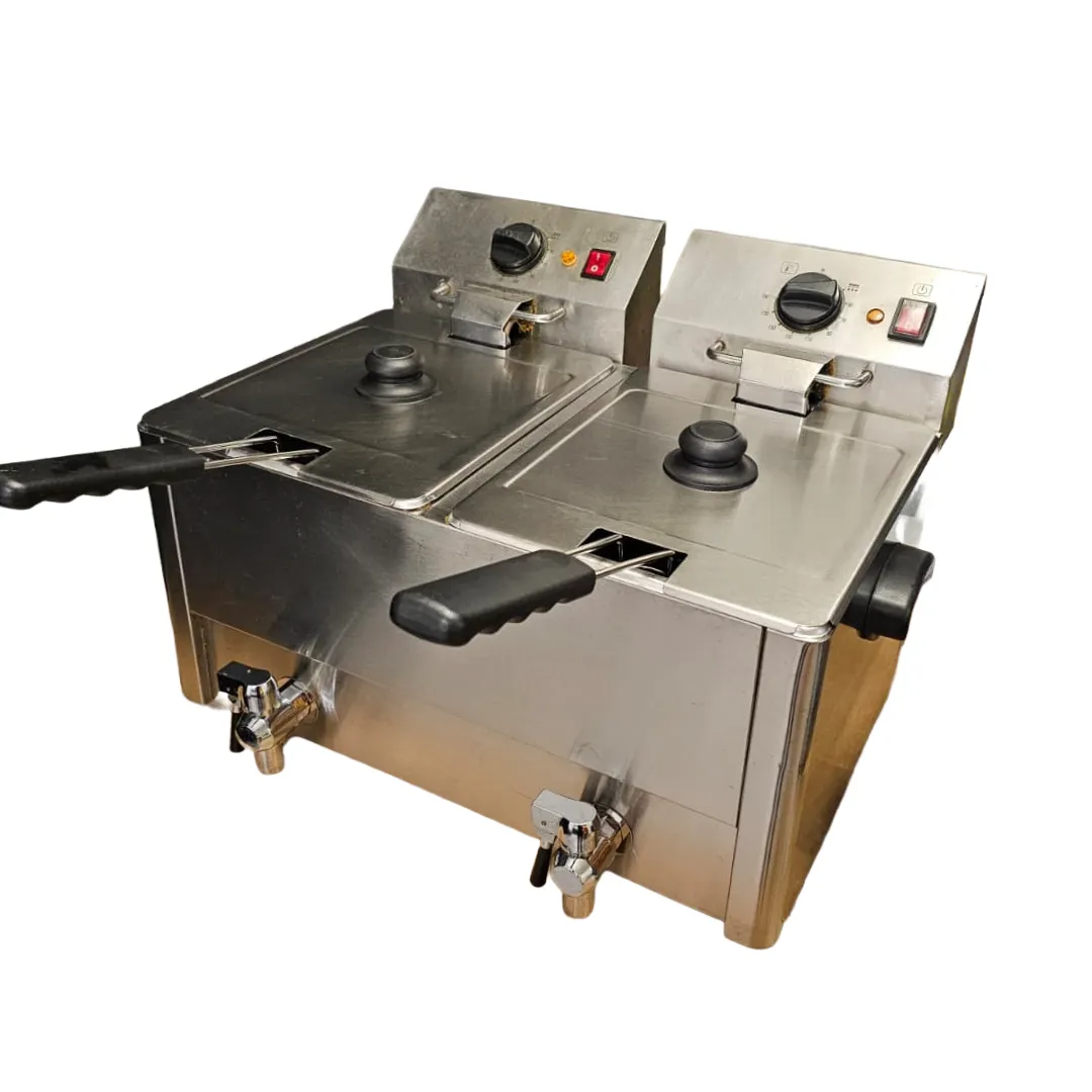 Maxima Frituurpan 2x 8 liter – Elektrisch