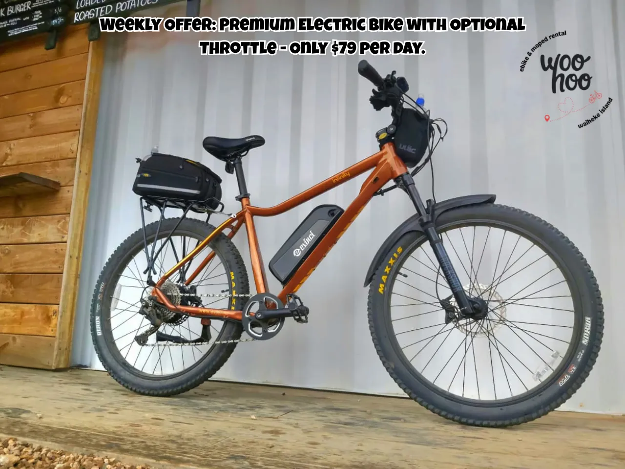 Premium E-Bike with optional Throttle 