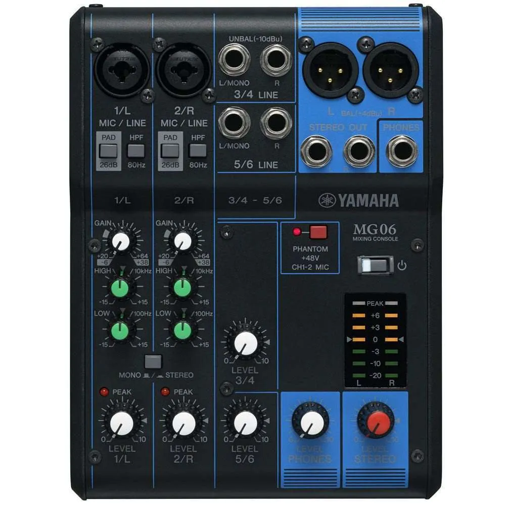 Yamaha MG06 Mixer