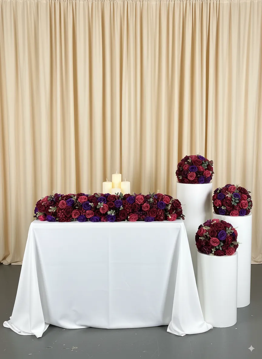 Floral Centerpieces & Runners