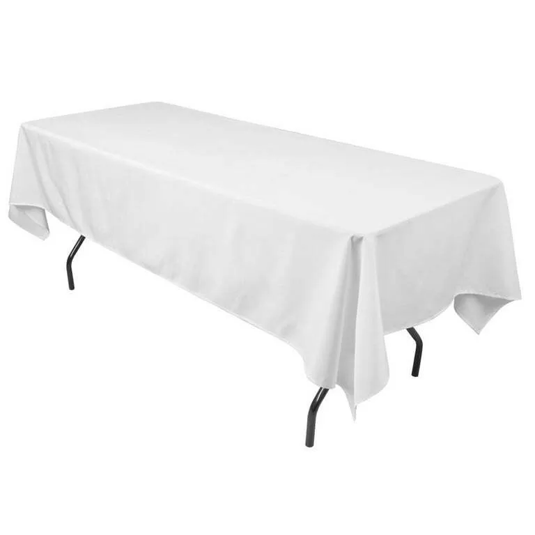 Tablecloth for 6' Table - White