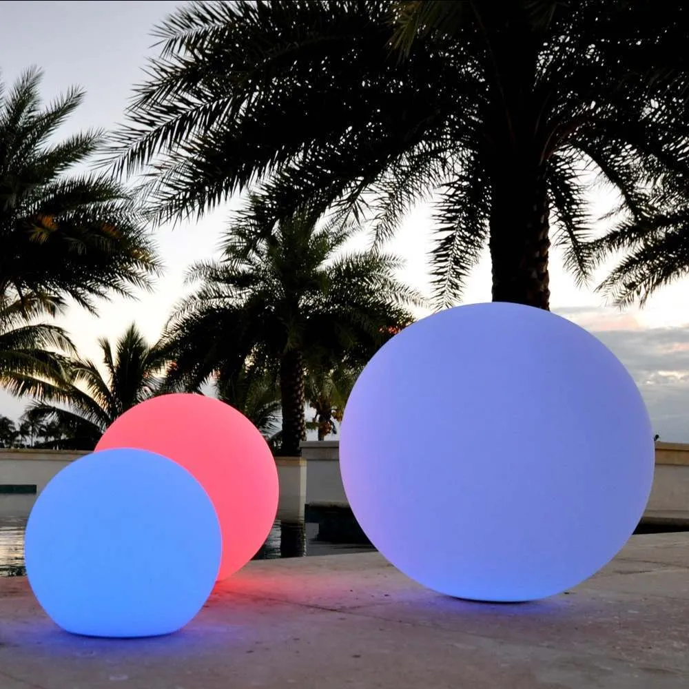 Kleurende LED bal Ø50cm