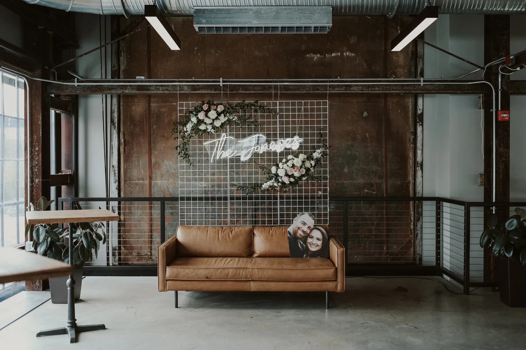 White Grid Panels