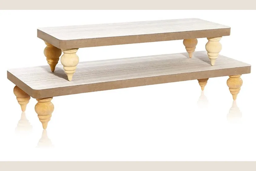 Wooden Riser Display Set