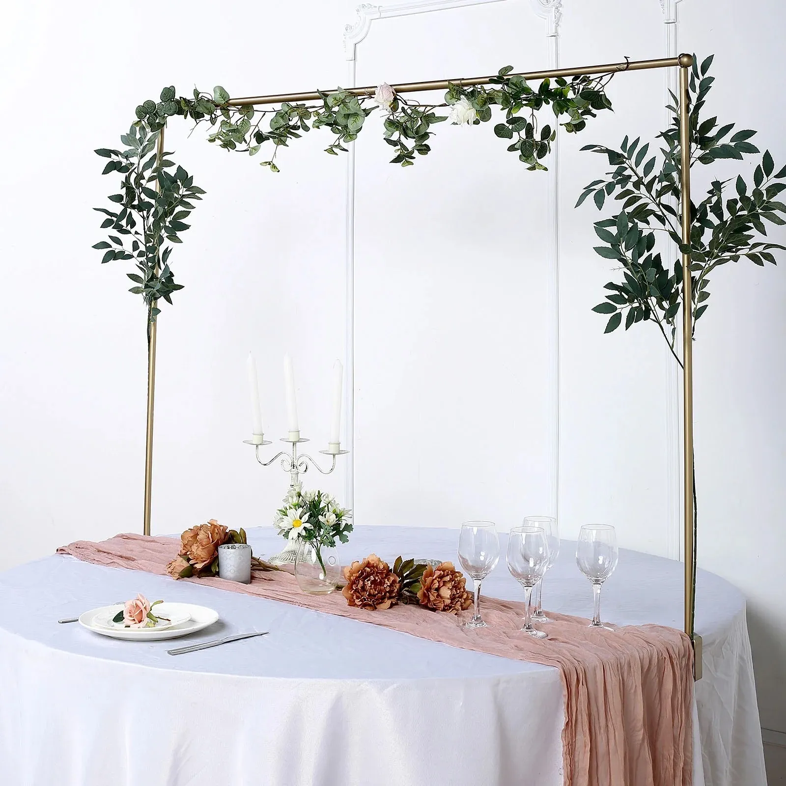 Gold Over The Table Arch