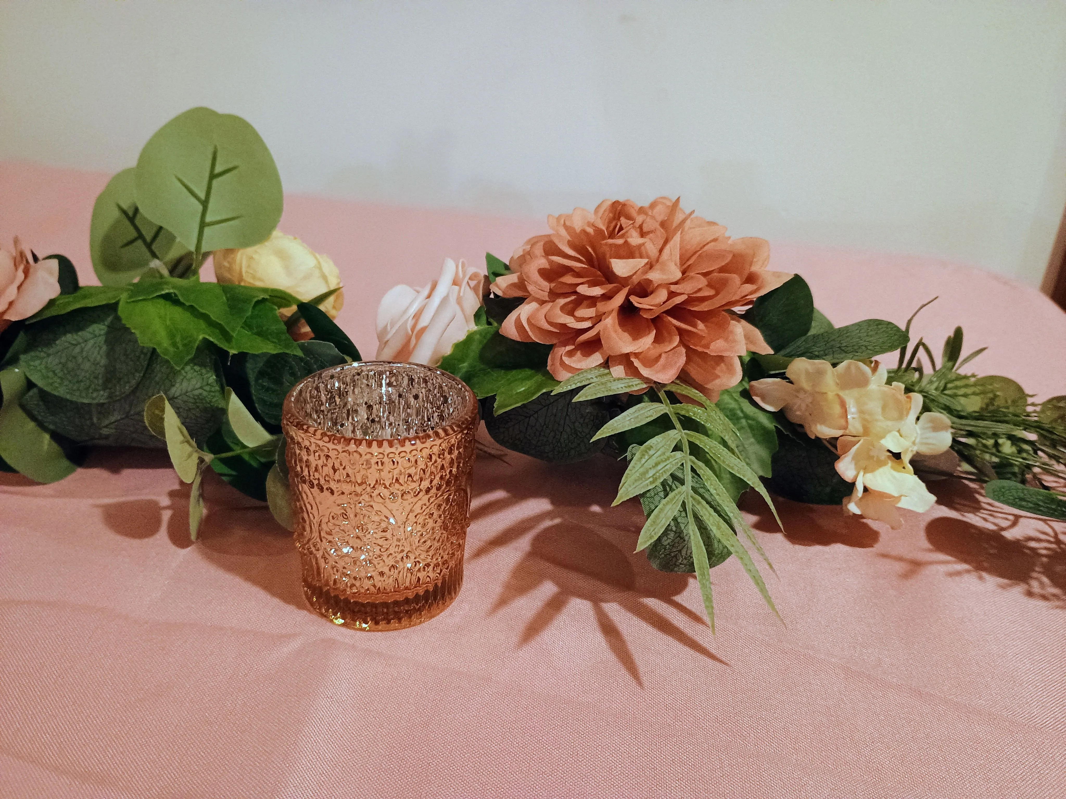 Gold Votive Candle Holders