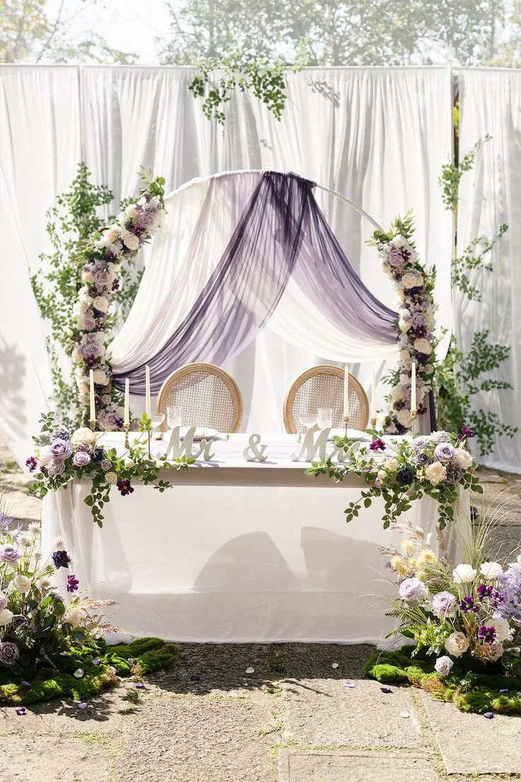 Wedding Arch and Centerpiece Package