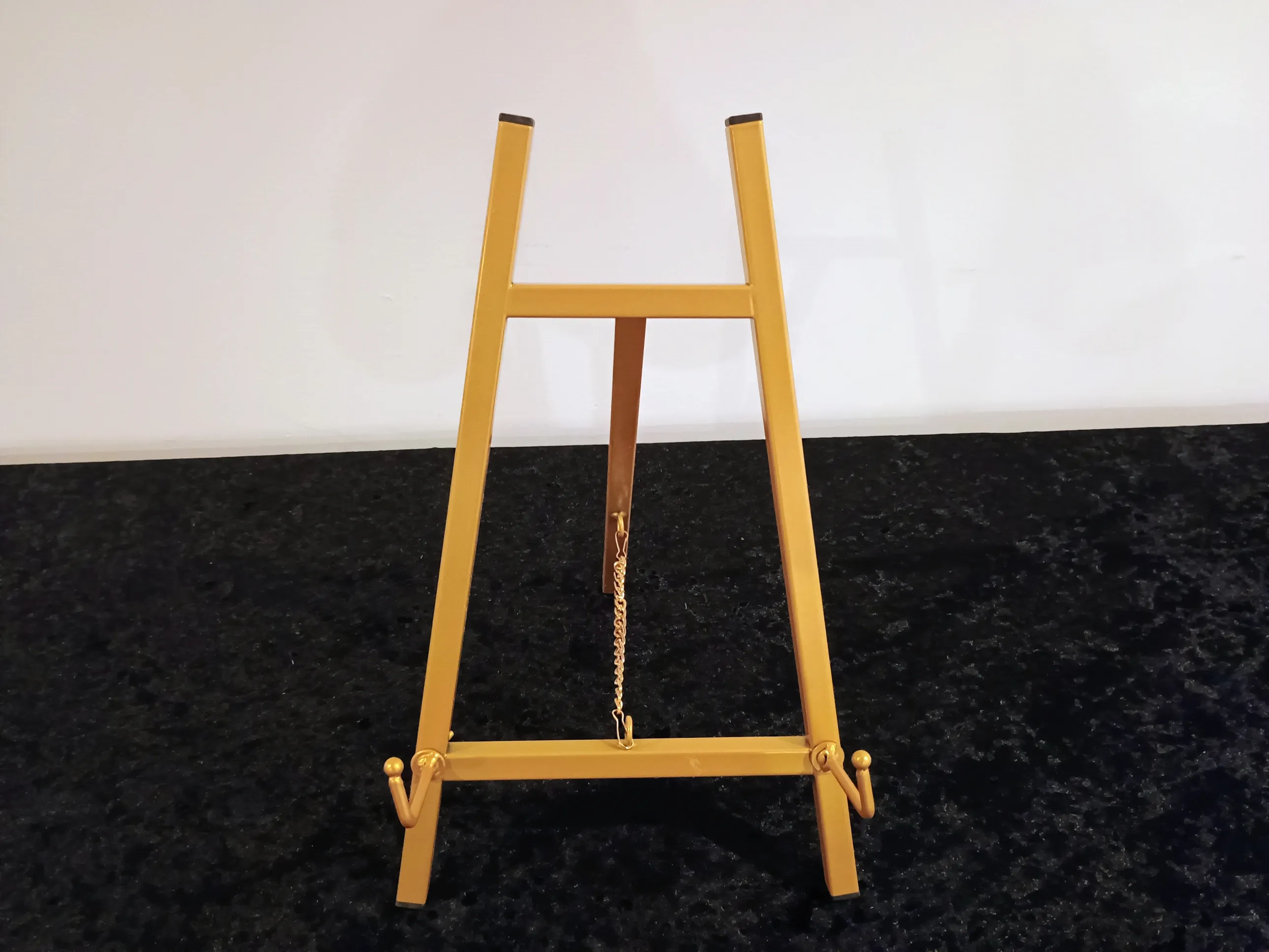 Gold Table Top Sign Stand