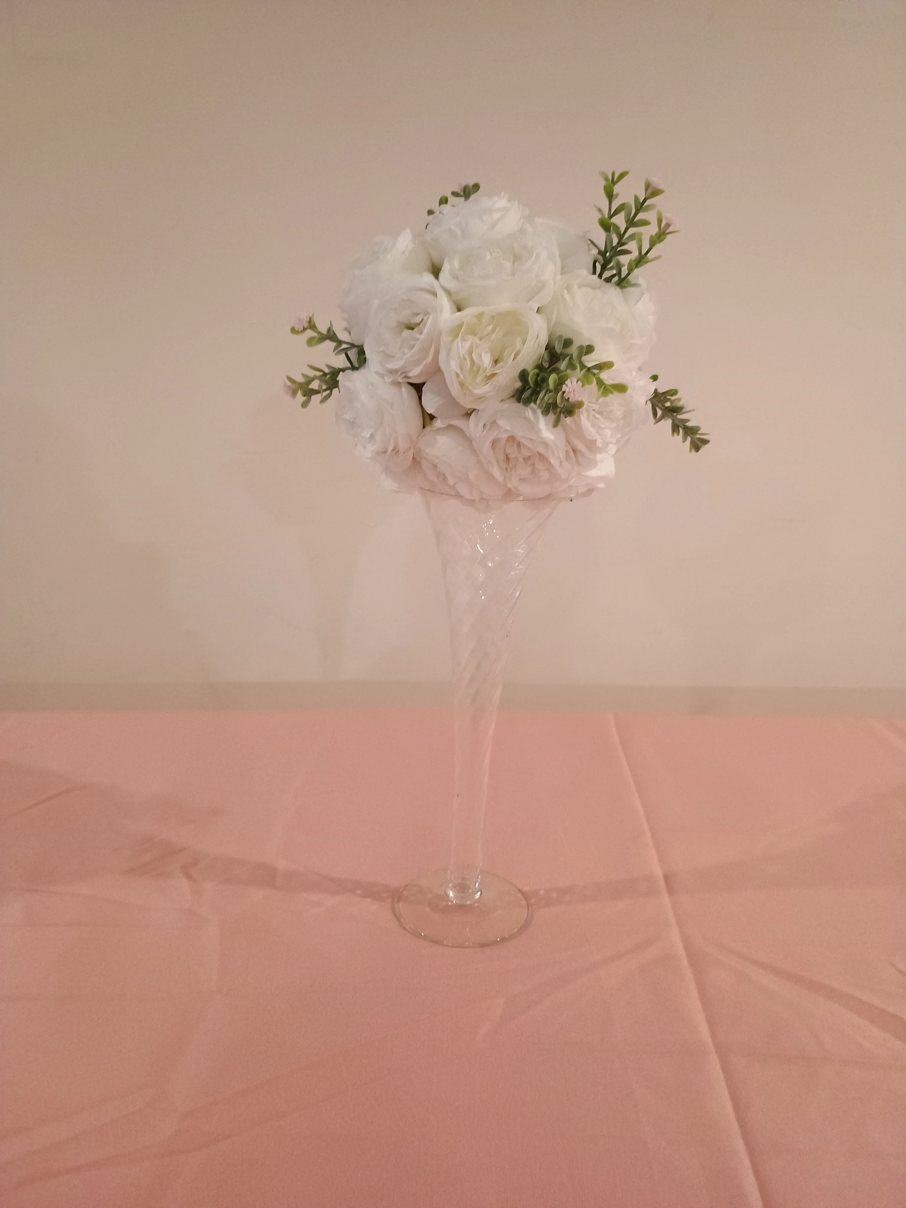 Glass Trumpet Vase