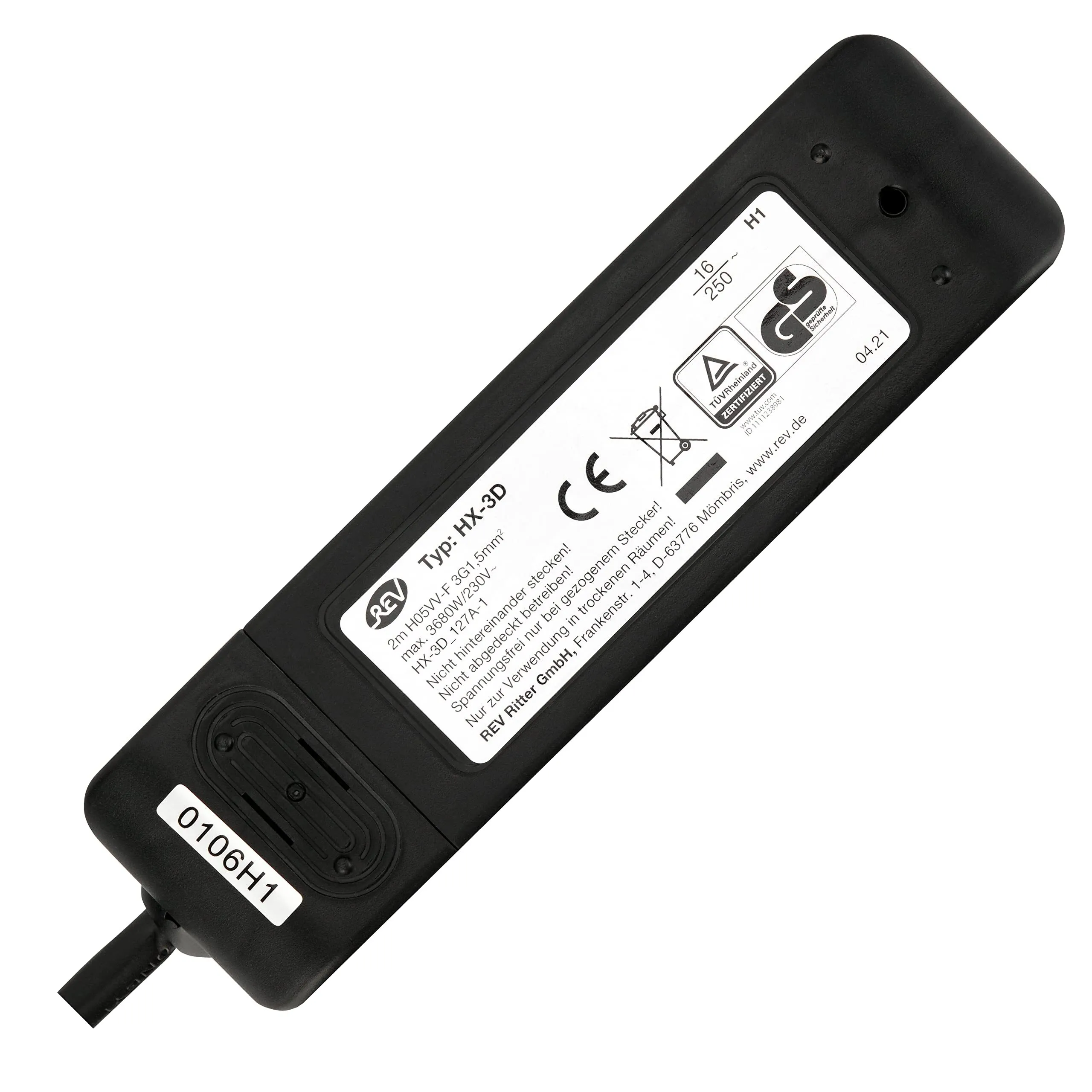 Mehrfachsteckdose 2-Fack