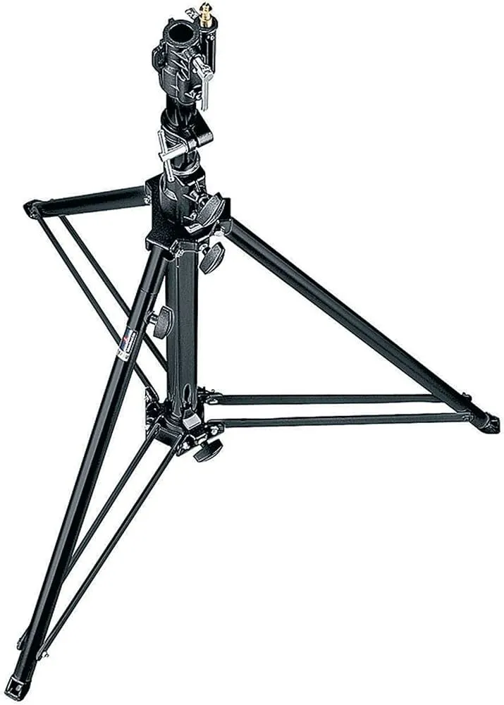 Manfrotto 070BU Alu Verfolgerstativ schwarz