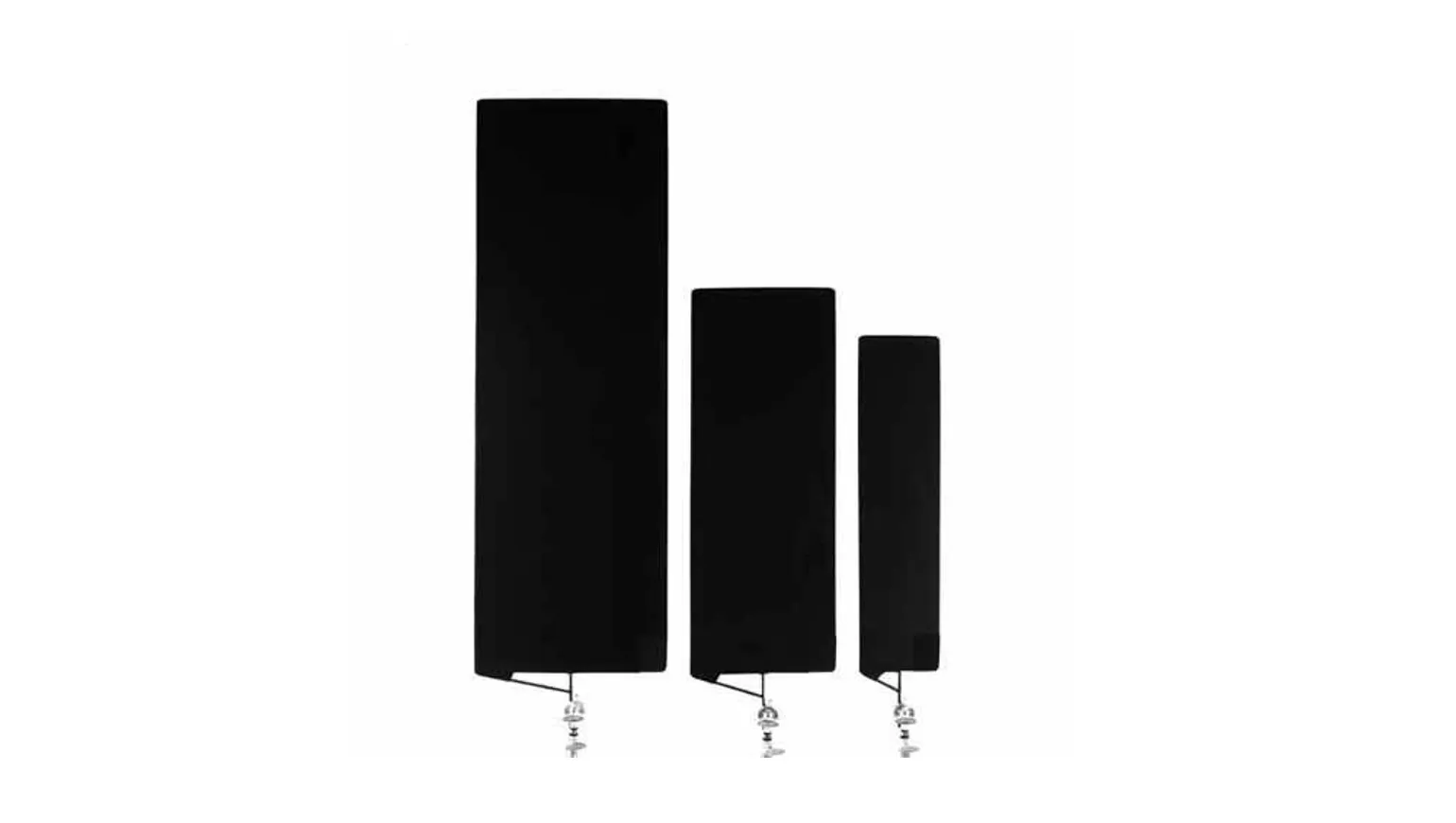 60x180cm Cutter Flag (Black)