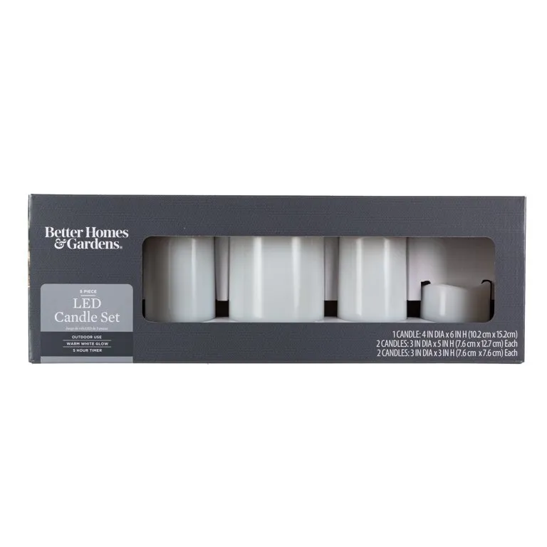 LED Candle 7.6 x 12.7cm H