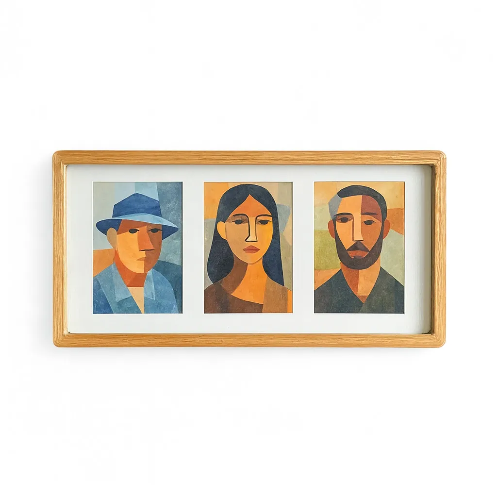 Cadre pour série de 3 photos