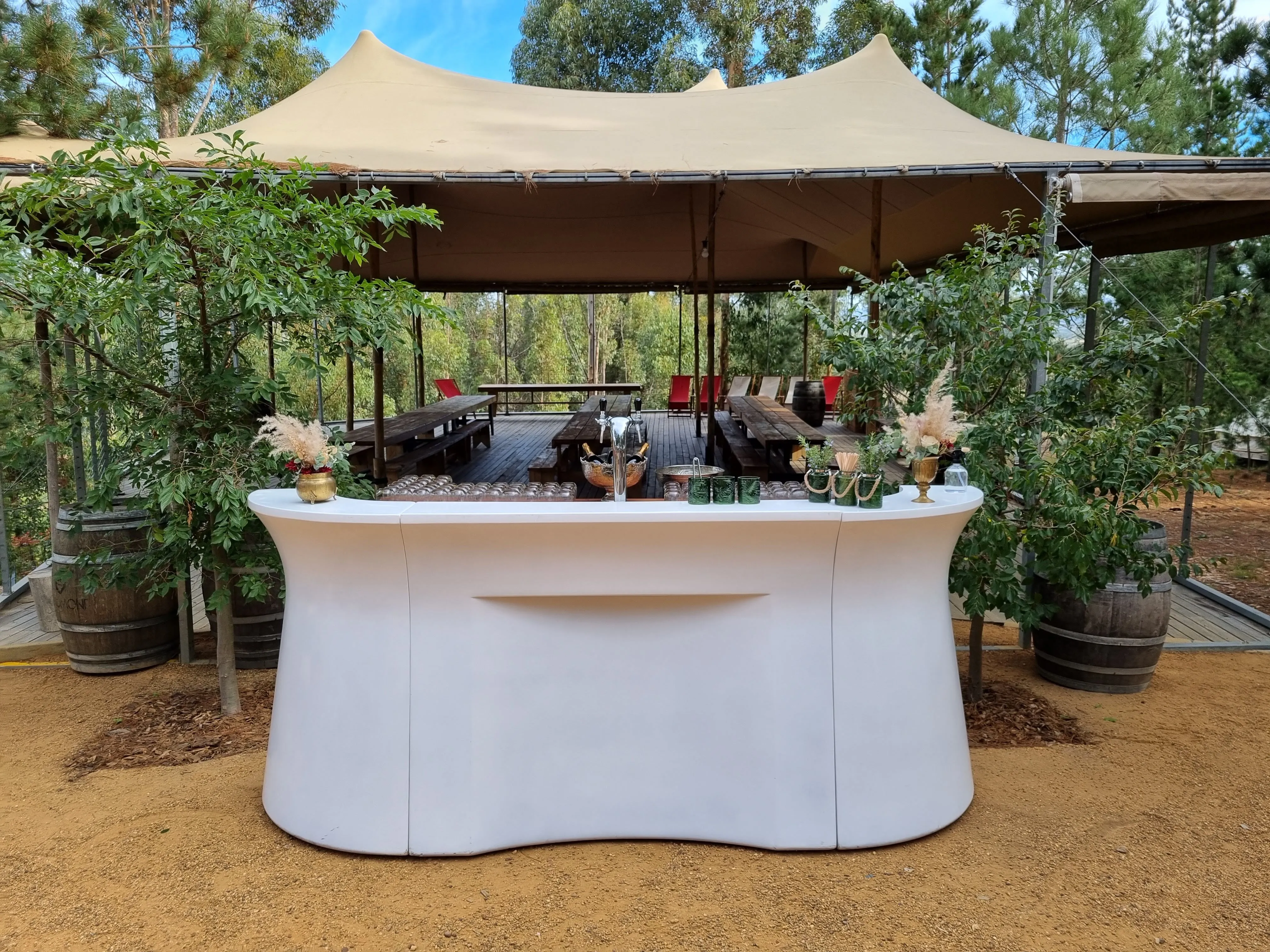 Premium Gloss Fibreglass Bar Counter