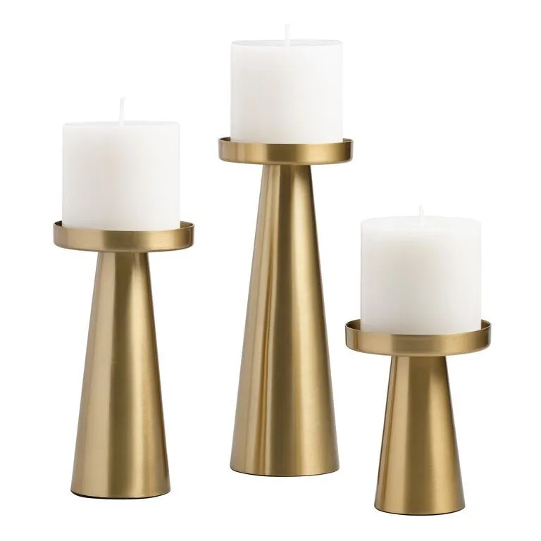 Candle Holder Gold