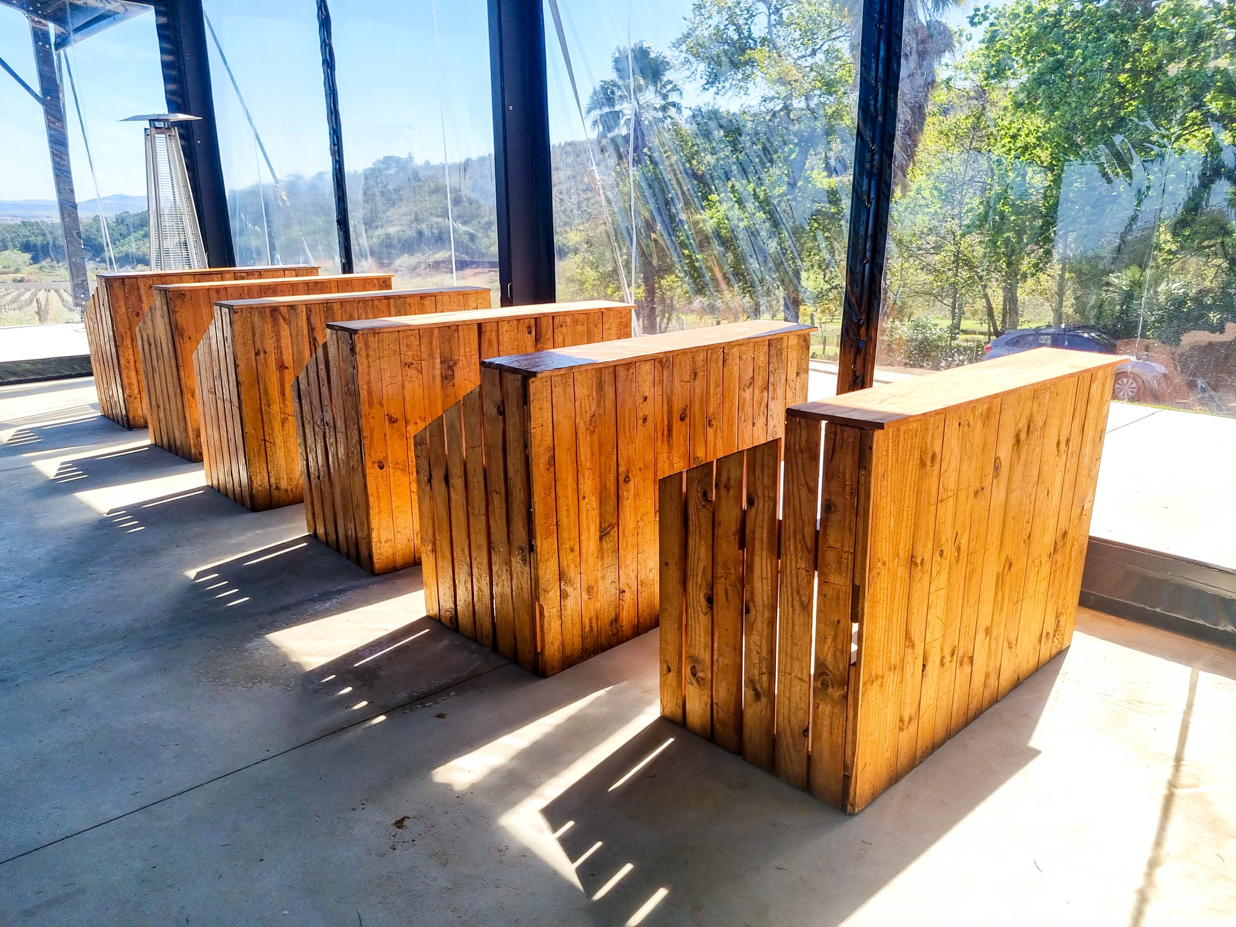 Festival Pallet Bar Counter