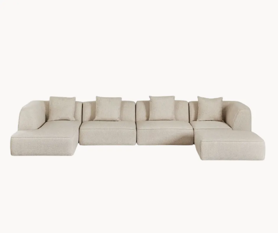 Modular Longue Sofa Werfen - 4pcs