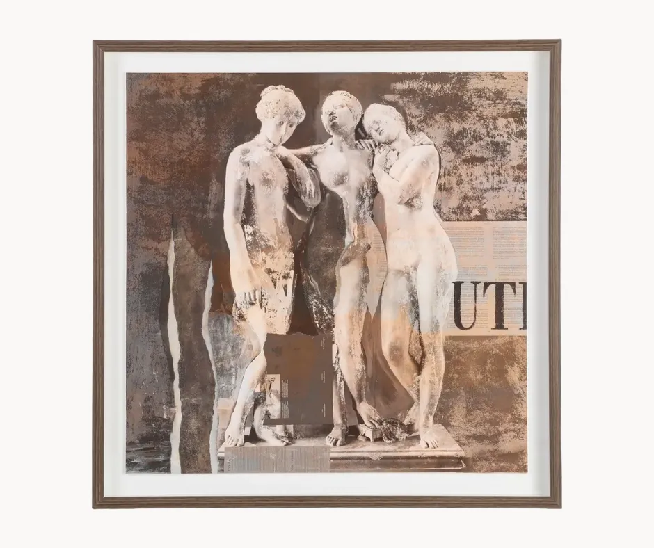 Wall Art Rijeka, 104 X 4,70 X 104cm