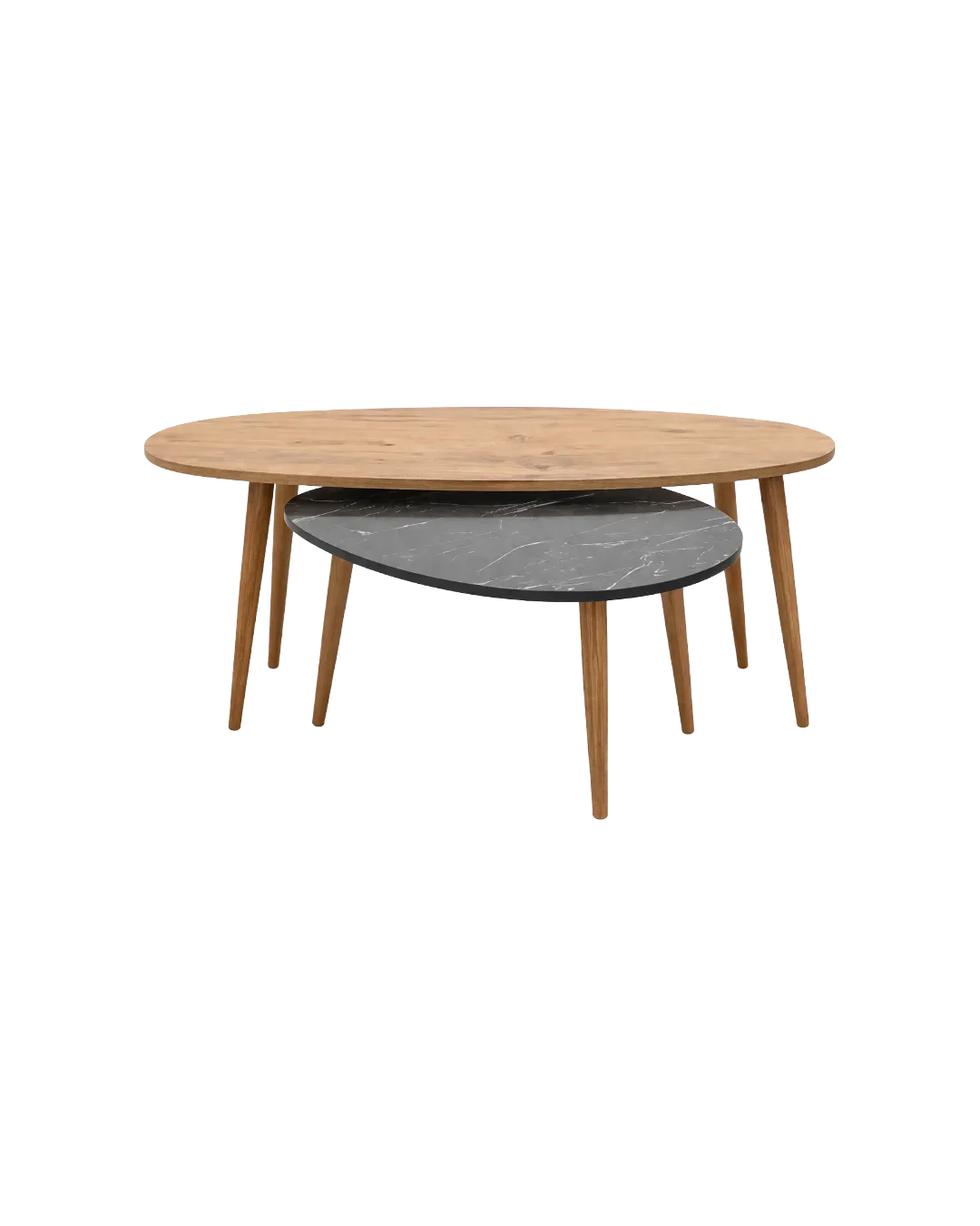 Coffee Table Monty 116x46, H46, 77x45, H43