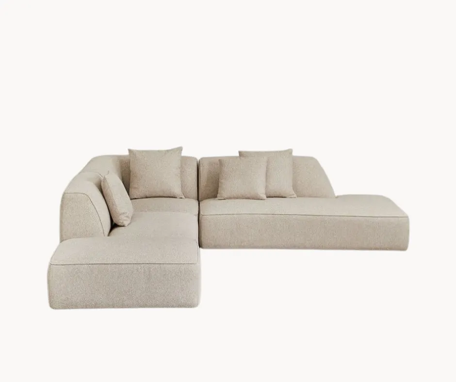 Modular Corner Sofa Sortelha - 3pcs