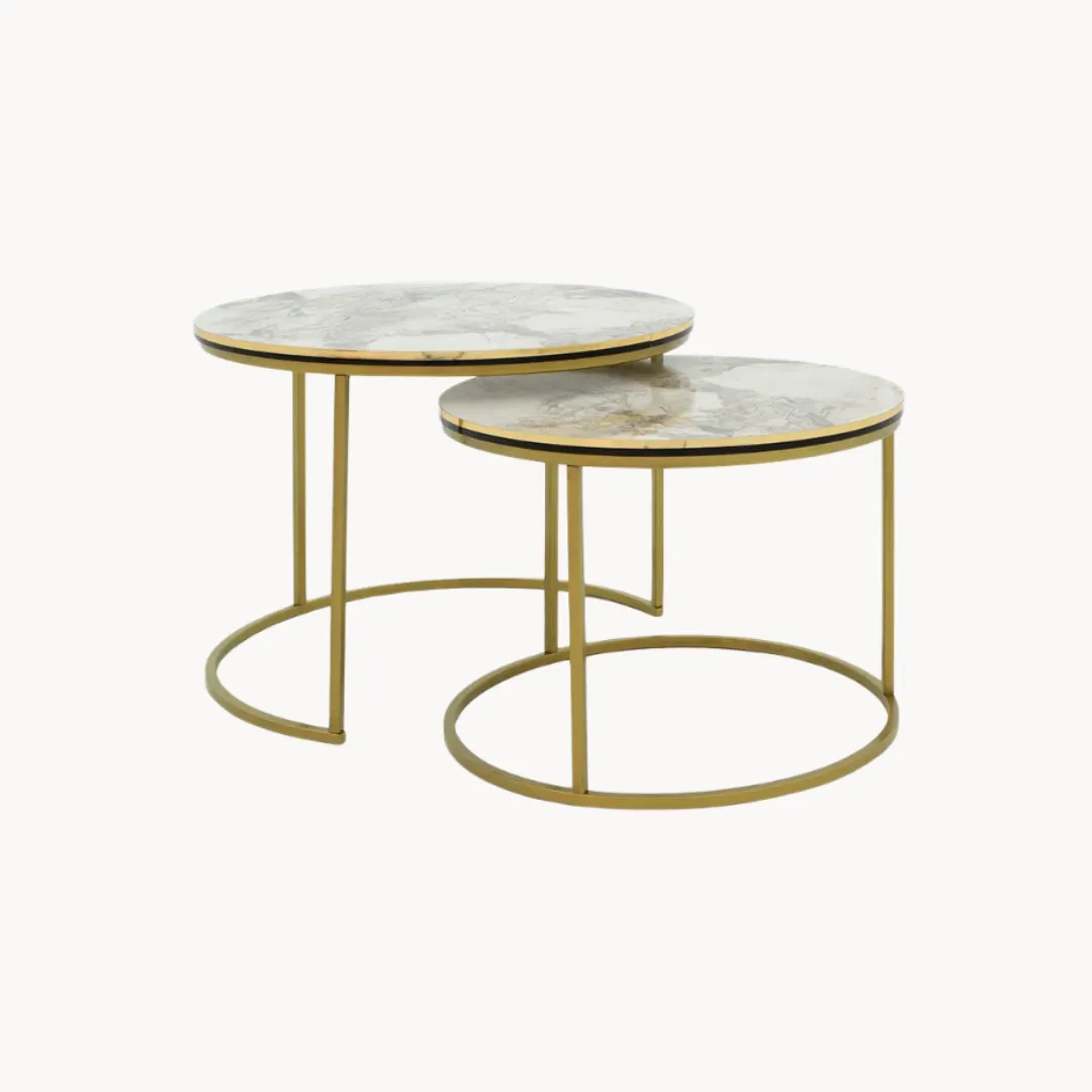 Coffee Tables October D70, H50, D60, H43