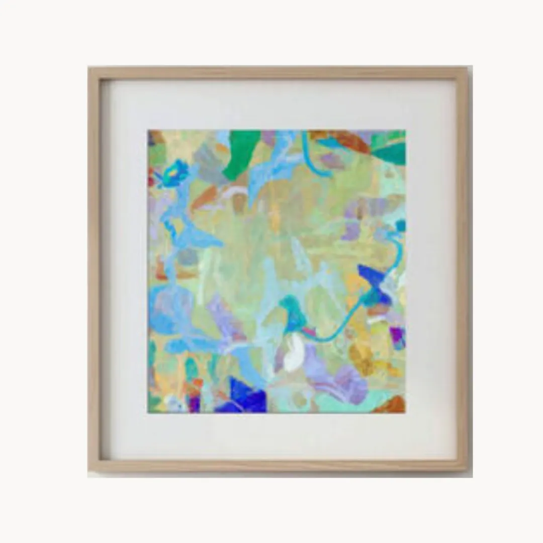 Wall Art in Bright Colors, 60x90