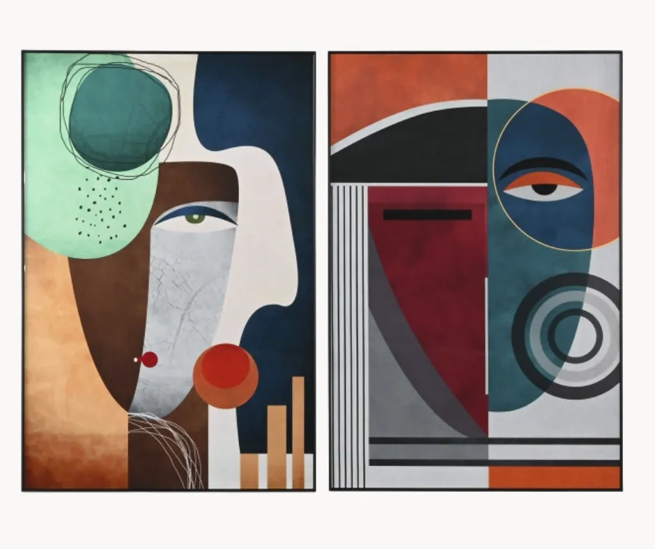 Wall Art Bibury, 80X3,5X120 