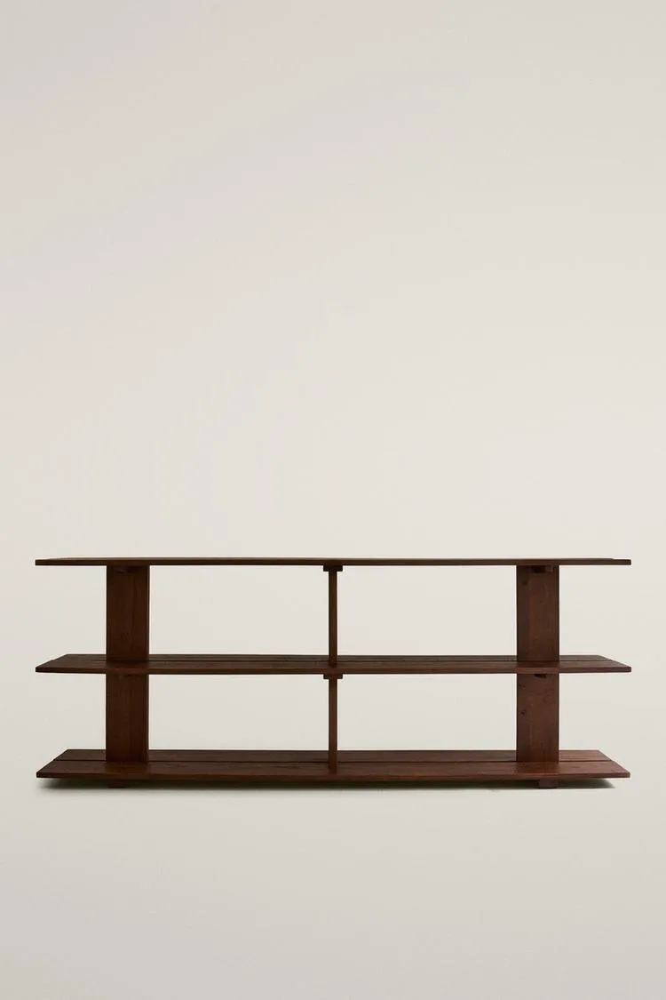 Braga Wood 3-Tier Shelving Unit