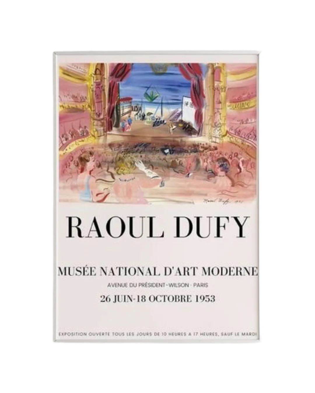 Wall Art Raoul Dufy Paris