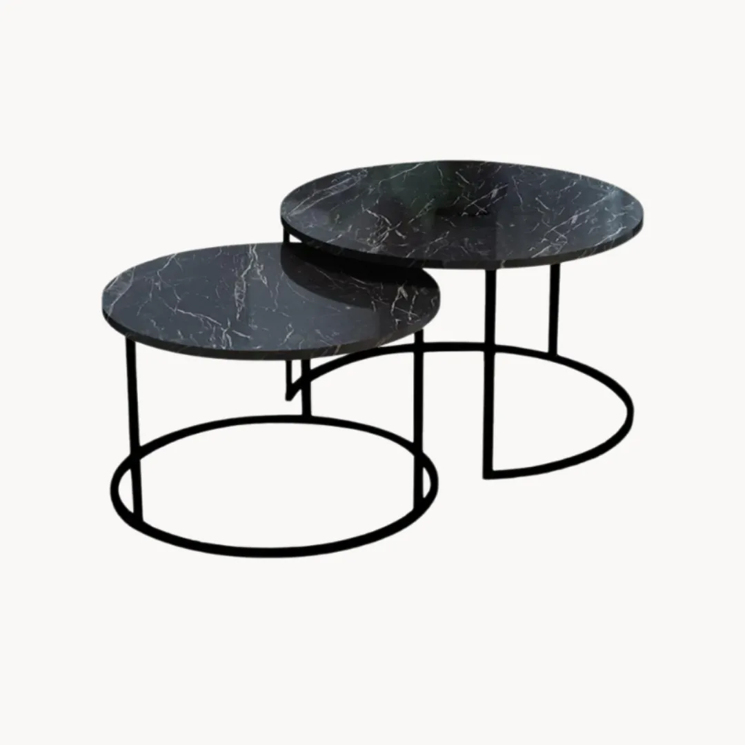 Coffee Table Salome D75, H45, D60, H40