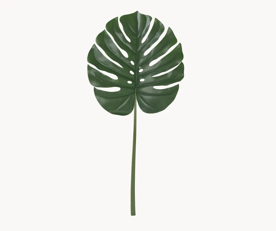 Artificial leaf Montefioralle, 80 cm