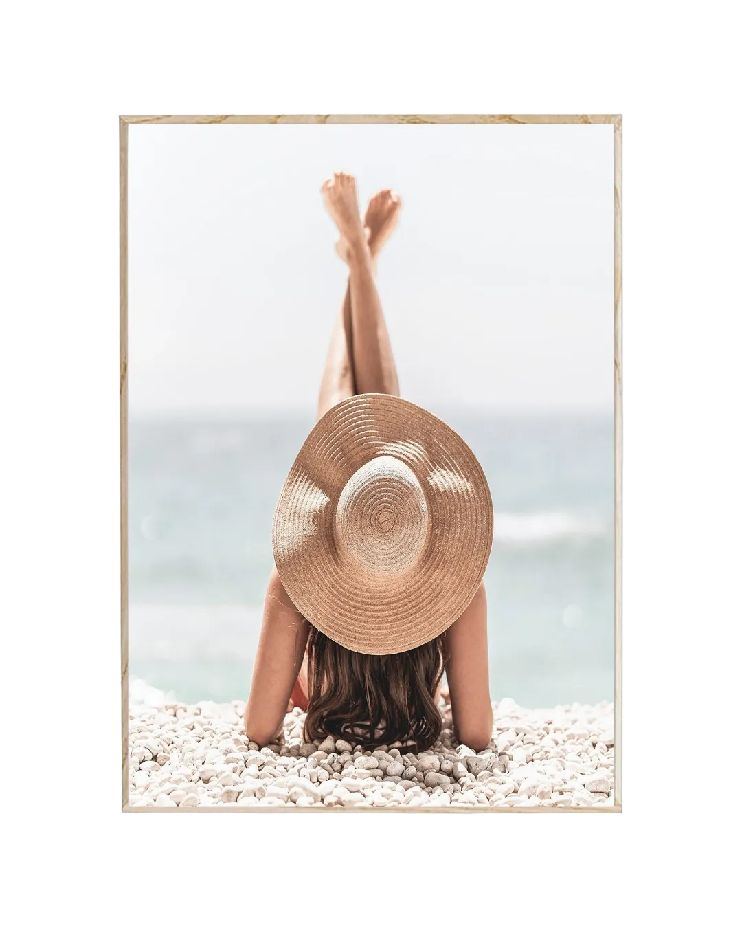 Wall Art Beach Girl 60x90