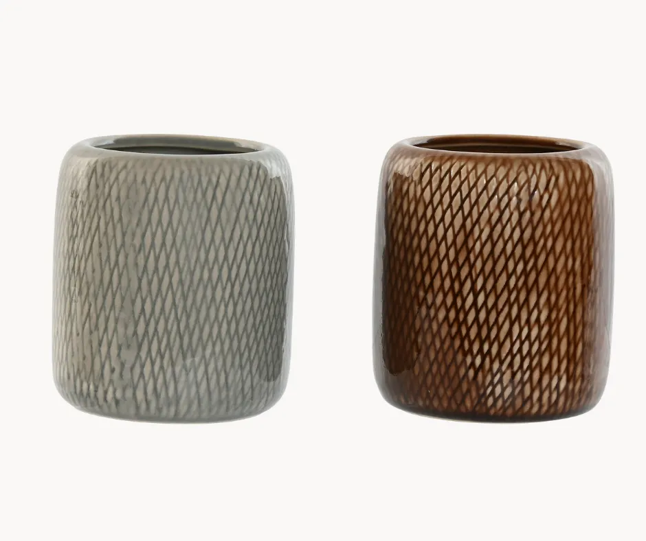 Ceremic Brush holder Bozhentsi, 9X9X10,5 2