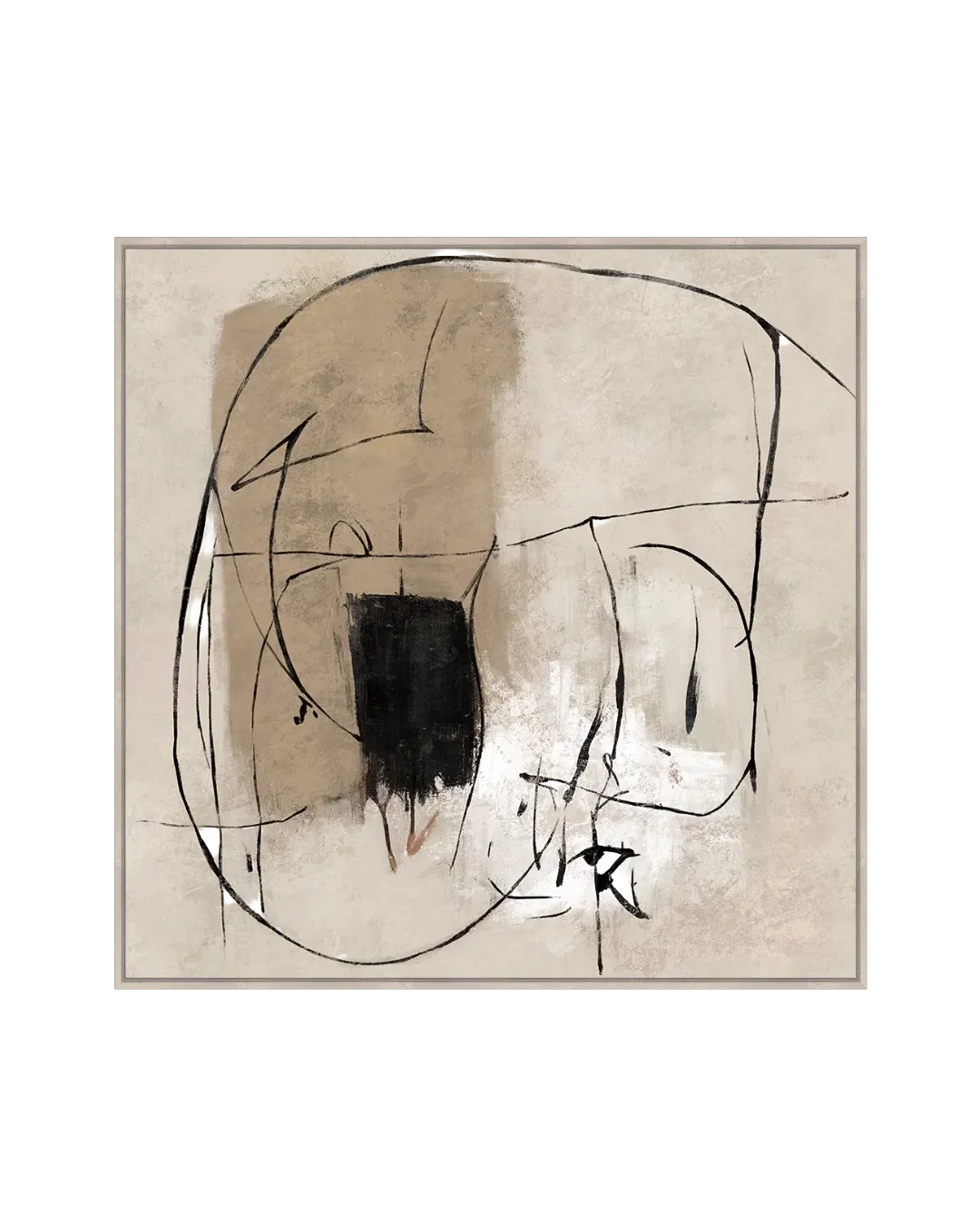 Art Work Burrel, 120x120cm