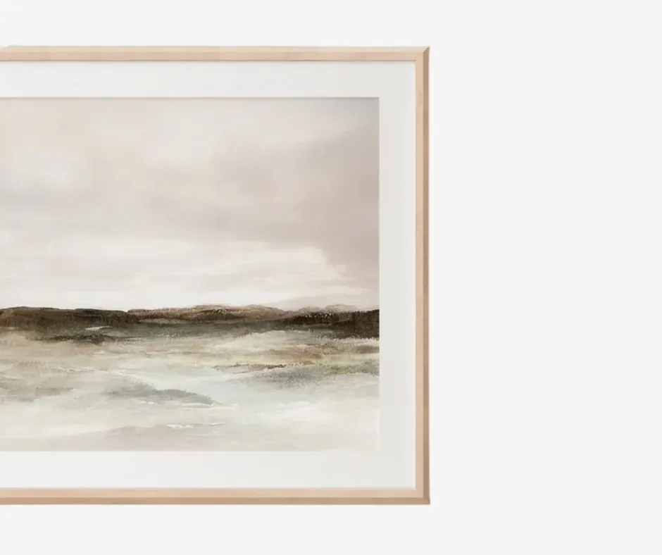 Moody Landscape Painting, 30x20 