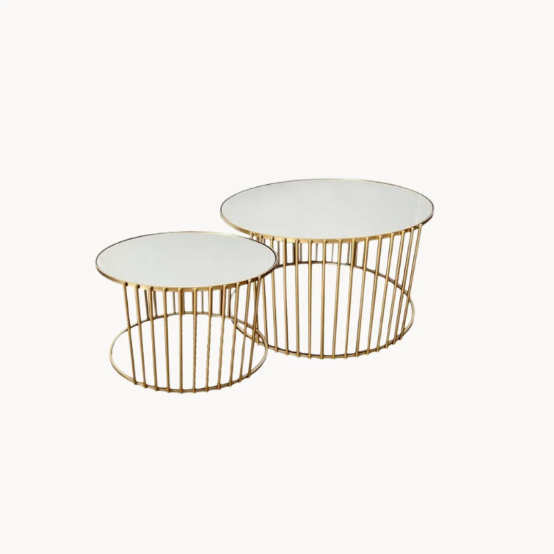 Coffee Tables Boron D80, H45, D60, H40