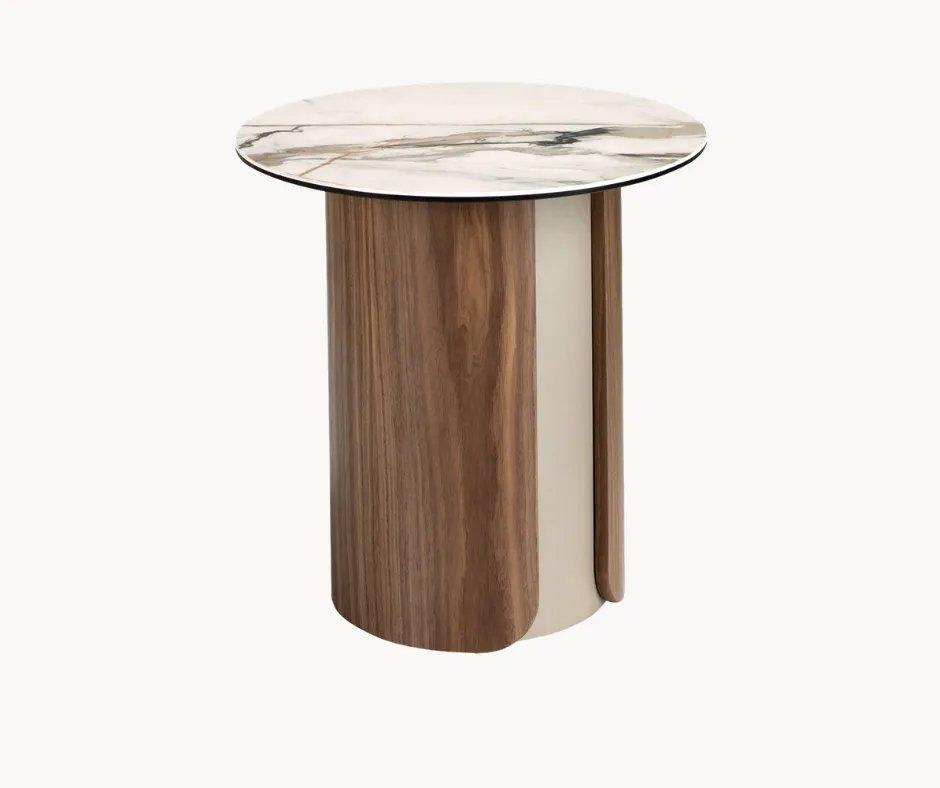 Round Corner Table Radovljica, D50 H50