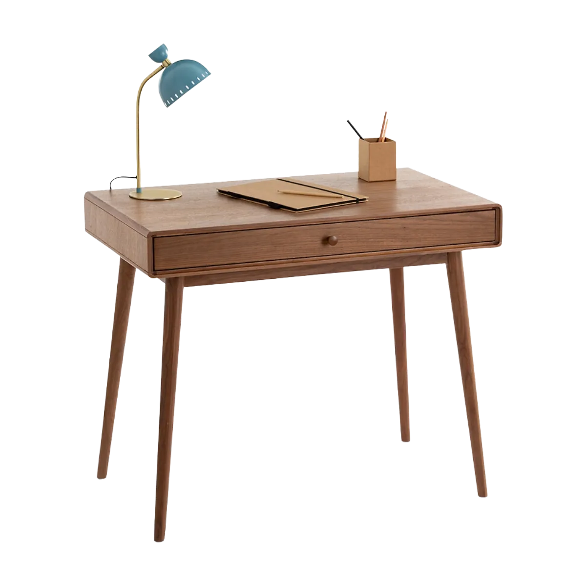 Desk Miji Walnut 90x53, H75