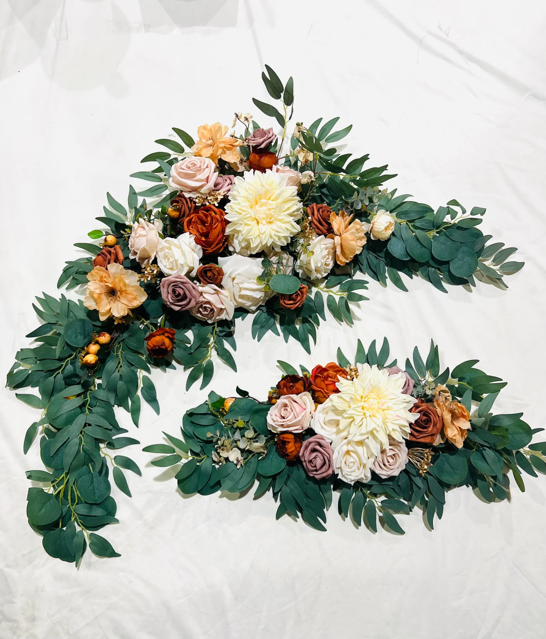 Floral Arch Backdrop Piece