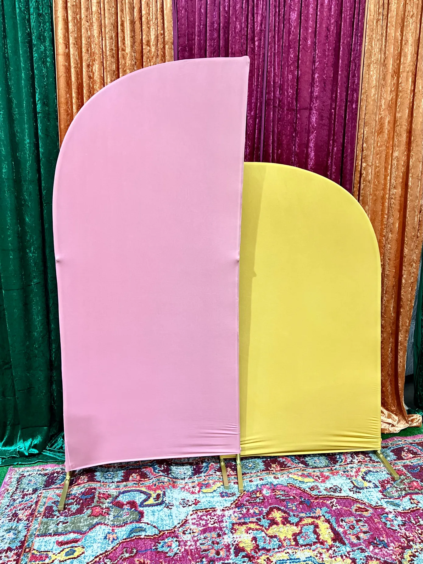 2 Set Arch Backdrop 