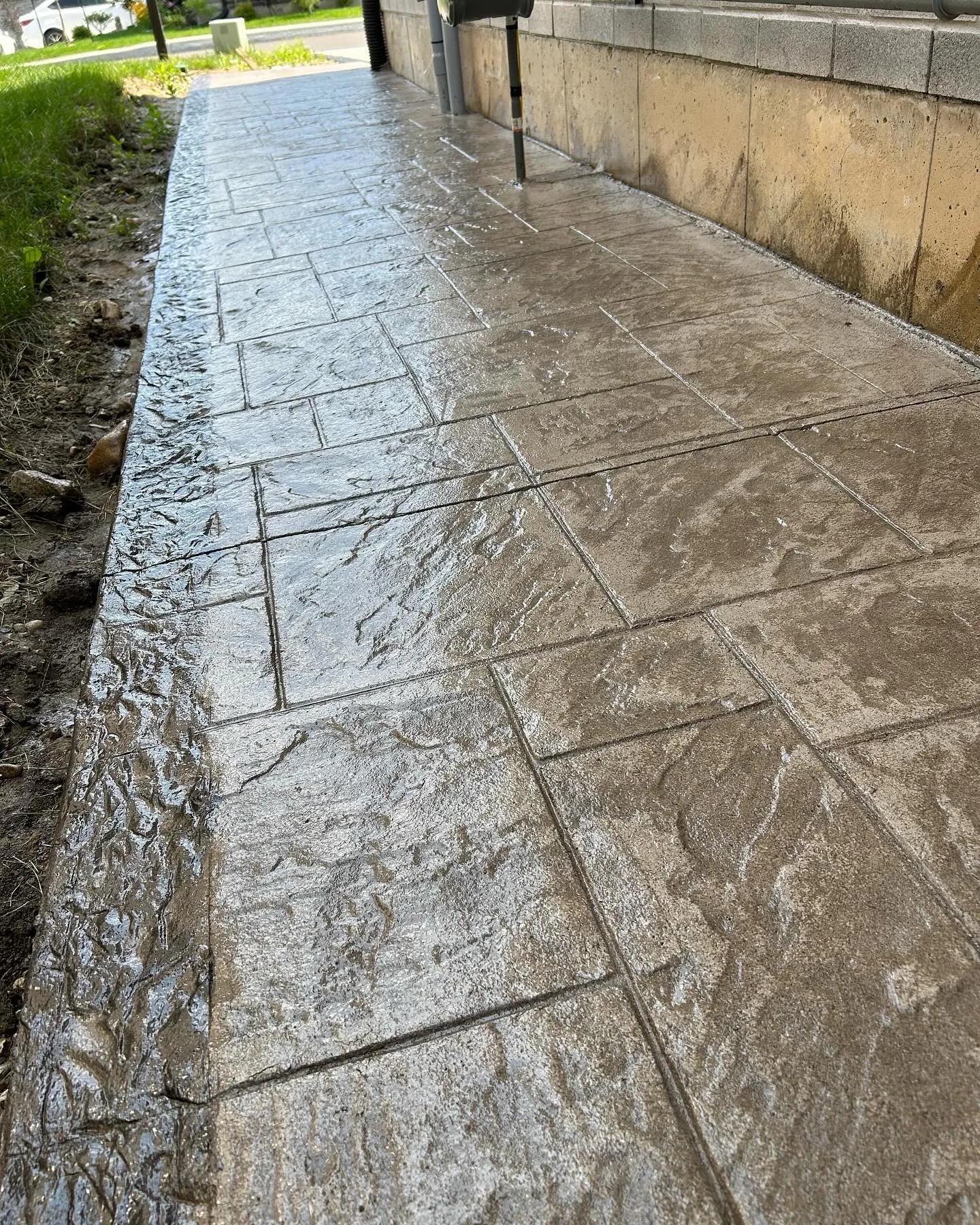 Ashlar Slate Stamps